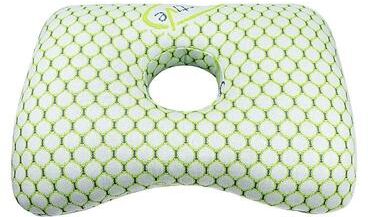 Uplifted Finds Bamboo Fiber Ear Pillow Orthopedic Side Sleeping Pillow For Adults And Seniors light Green