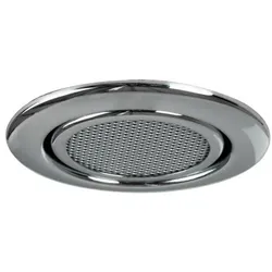 Brumberg 00309302 Einbaulautsprecher 3 / 4 W, 20 Ohm, rund, chrom glänzend IP20