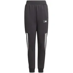 adidas Future Icons 3-Streifen Tapered-Leg Trainingshose Kinder GT9433 - black/white 164