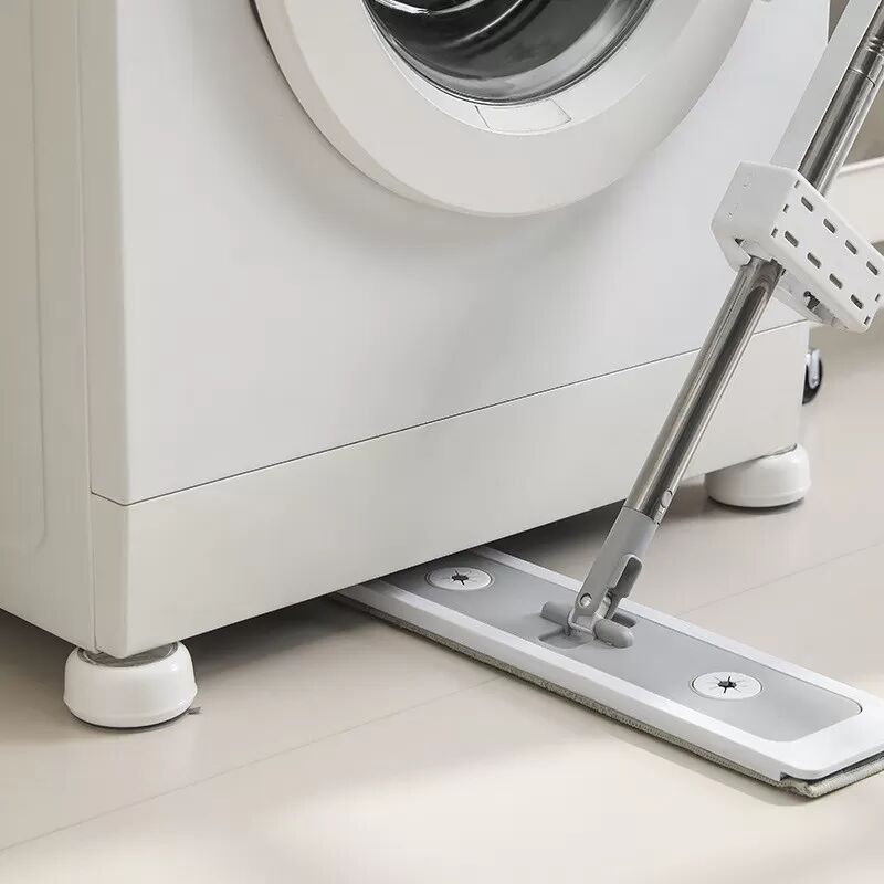 INF Waschmaschinenunterlagen: Antivibration & Geräuschreduzierung - 4er Pack Weiß