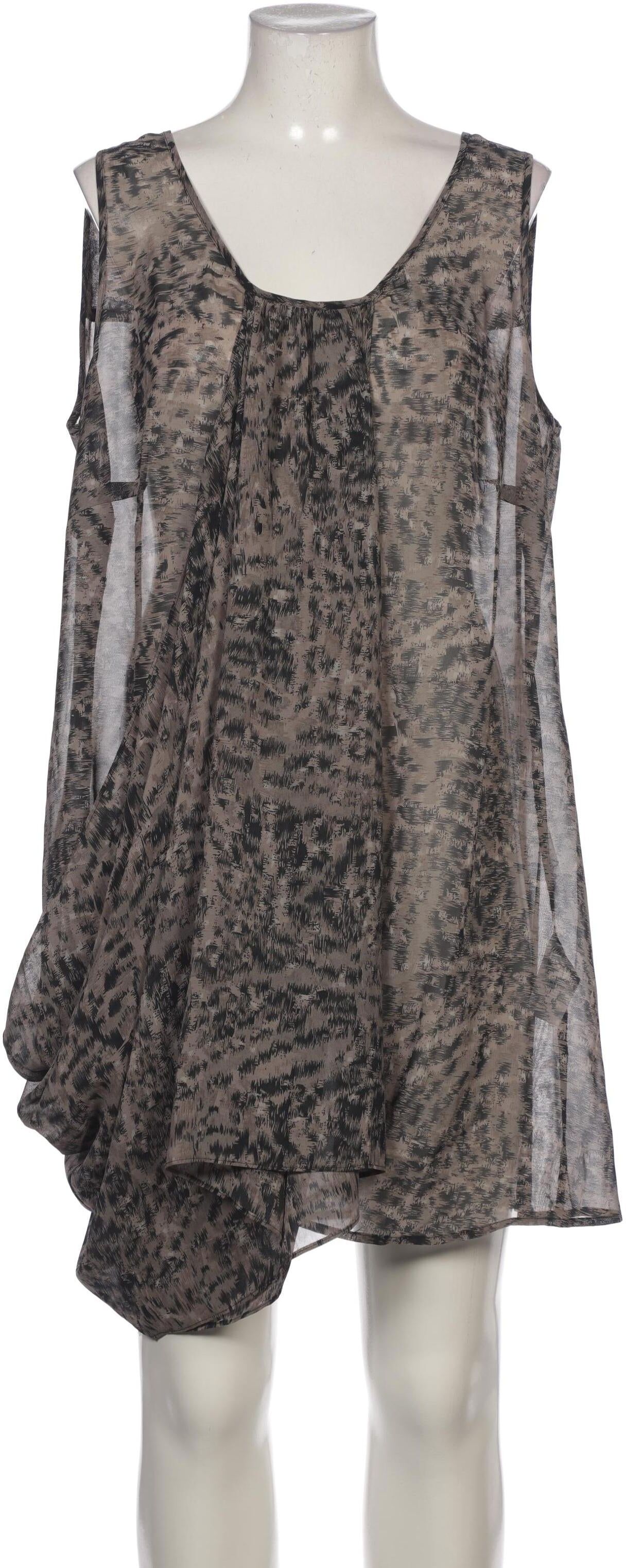 Ulla Popken Damen Kleid, Braun, Gr. M, Synthetik - Second Hand