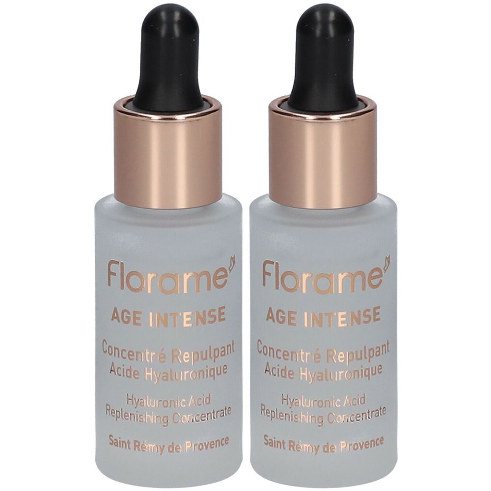 Florame AGE Intense Concentré Repulpant Acide Hyaluronique x2 2x15 ml Set