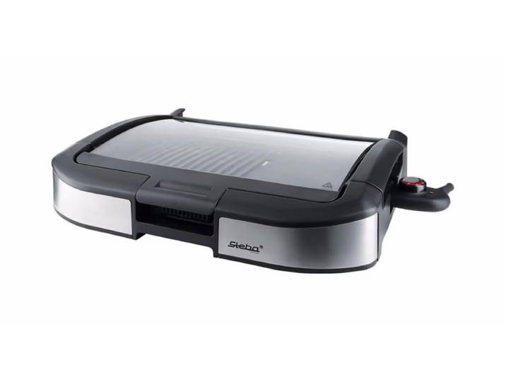 Steba VG 195 BBQ-Tischgrillgerät – glas / schwarz