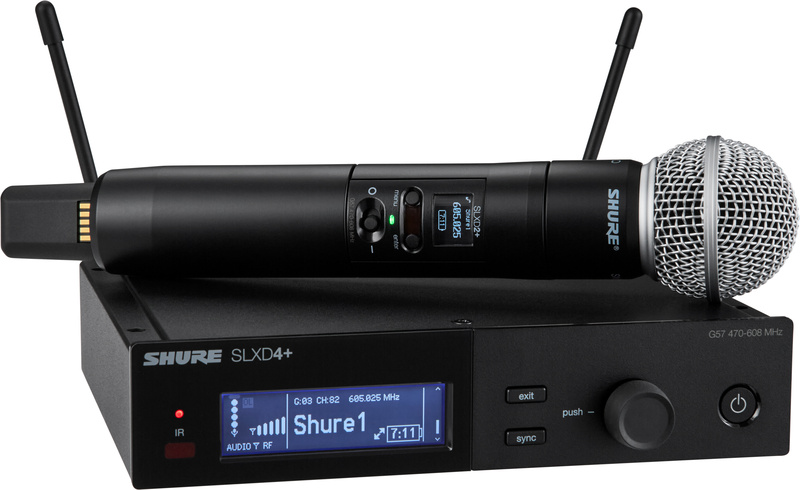 Shure SLXD24+E/SM58 S50