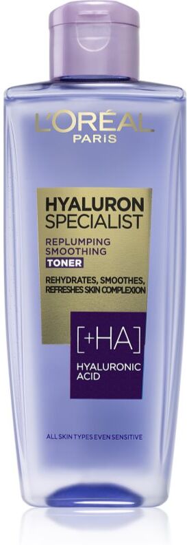 L’Oréal Paris Hyaluron Specialist smoothing toner with hyaluronic acid 200 ml