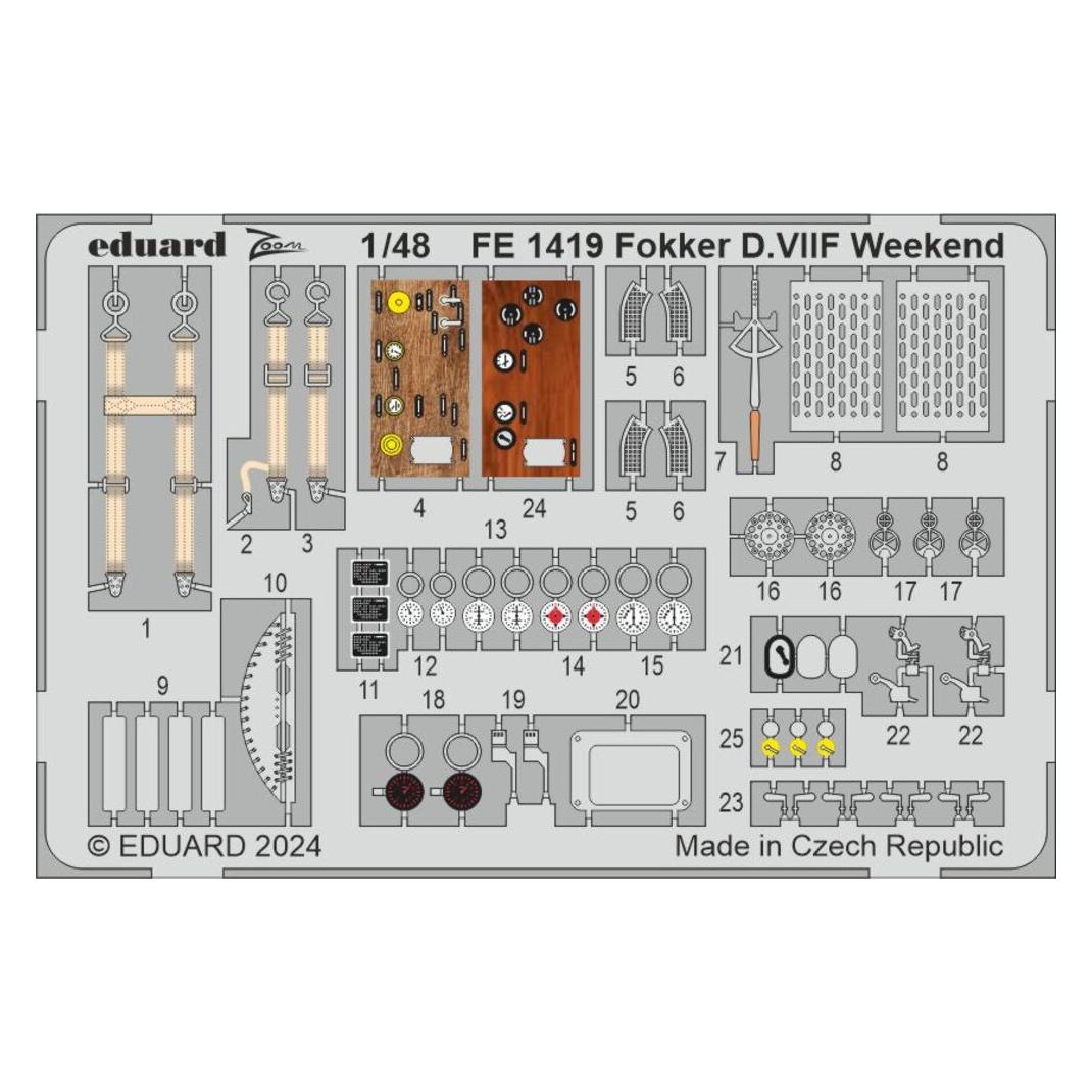 Eduard Fokker D.VIIF Weekend 1/48 (FE1419)