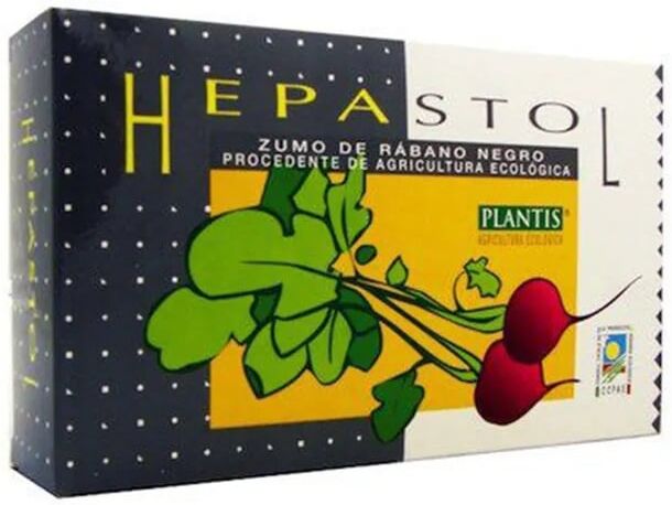 Plantis Hepastol Sumo De Rábano Preto Bio 10 ml 20 Ampolas