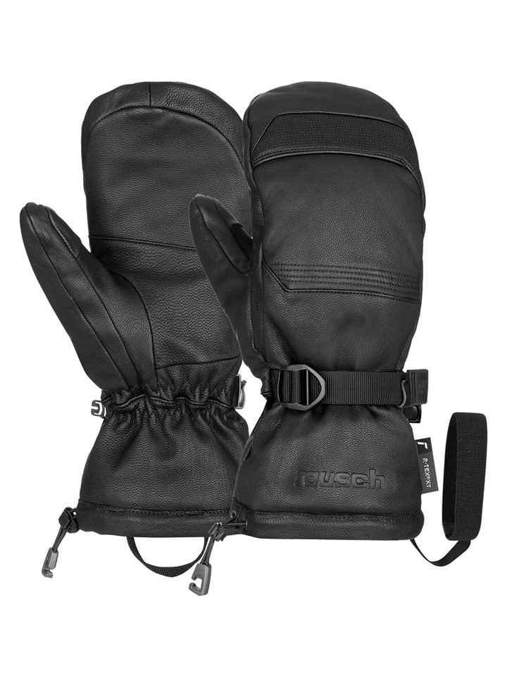 Reusch Funktionsfäustlinge "Fullback Down" in Schwarz - 8,5