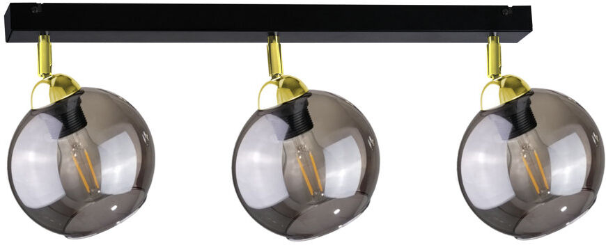 Corrigan Studio Smithland Glass Spotlight Black/Gold