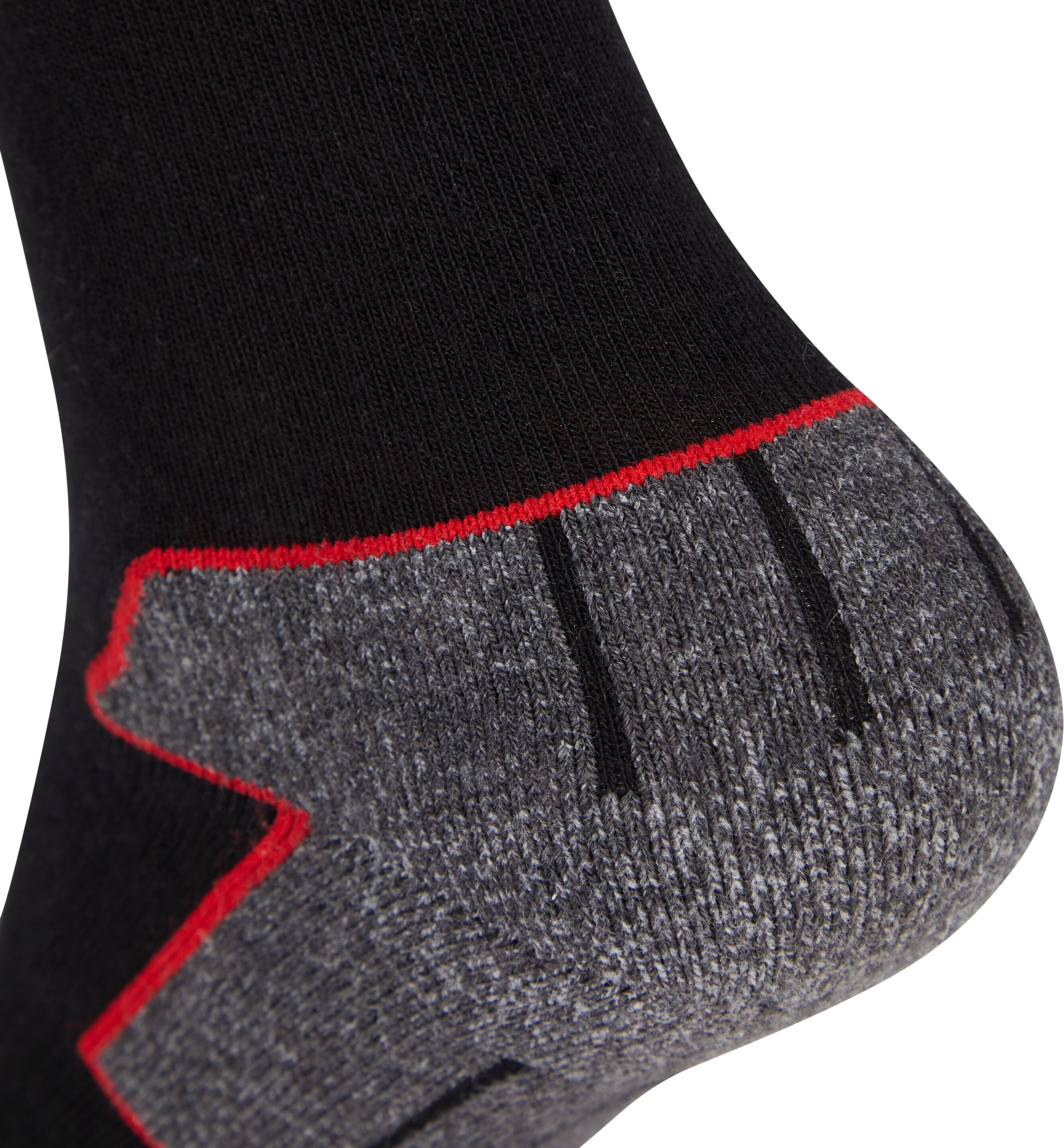 Wandersocken MCKINLEY "UX.-STRUMPF ROBERTO U QRT 3-PCK", Gr. 39-41, schwarz, Obermaterial: 69% Baumwolle, 29% Polyamid, 2% Elasthan, Socken Wandersocken, für Outdoor-Unternehmungen, aus Baumwolle, Polyamid und Elasthan schwarz 39-41