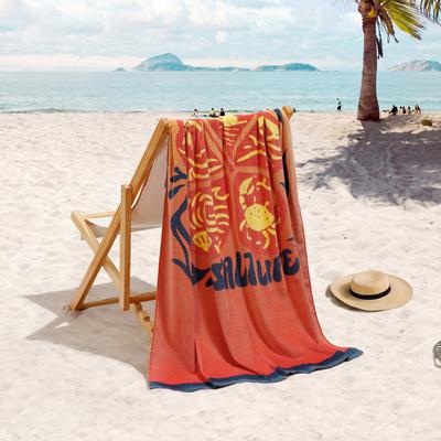Salt Life Floral Dip Dye Beach Towel - 64x38