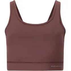 ENDURANCE Cynthian Mid Support Sport-BH Damen 4261 - huckleberry S