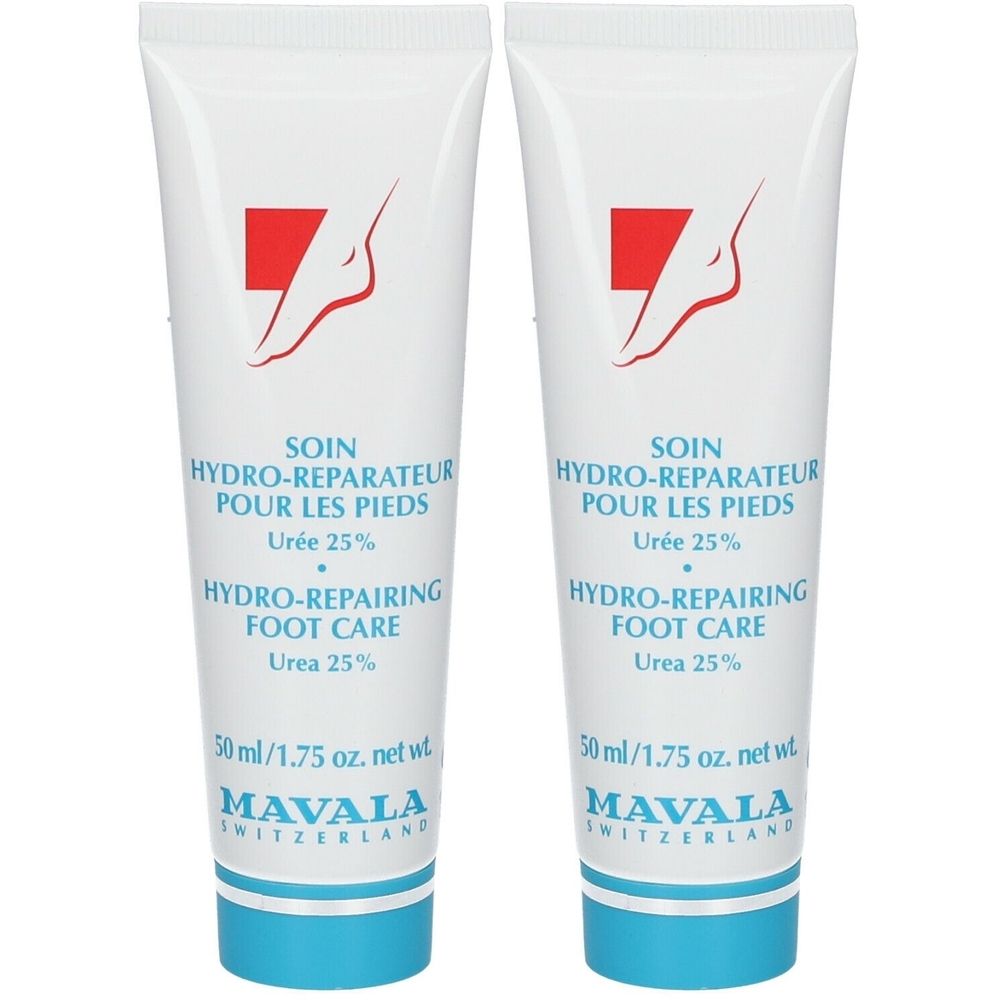 Mavala Soin Hydro Repar Pied 50Ml x2 2x50 ml Hautcreme