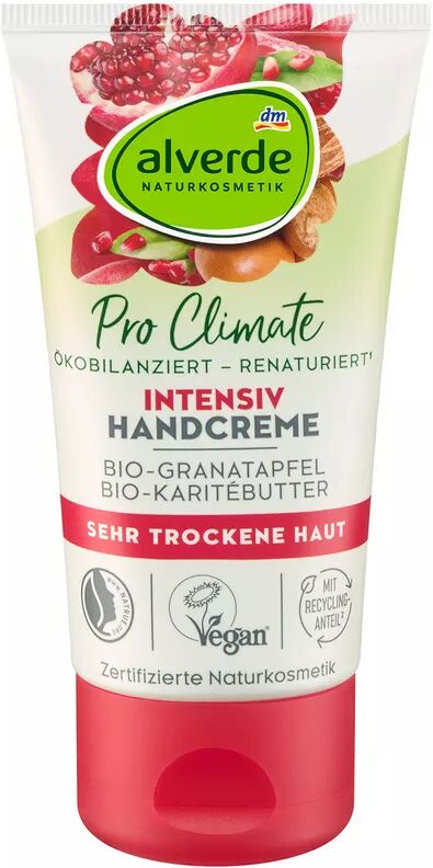 Alverde - Handcreme Granatapfel, 75 ml