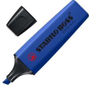 Stabilo Textmarker Boss Original NatureCOLORS Wildflower, Strichbreite 2 - 5mm, ultramarinblau