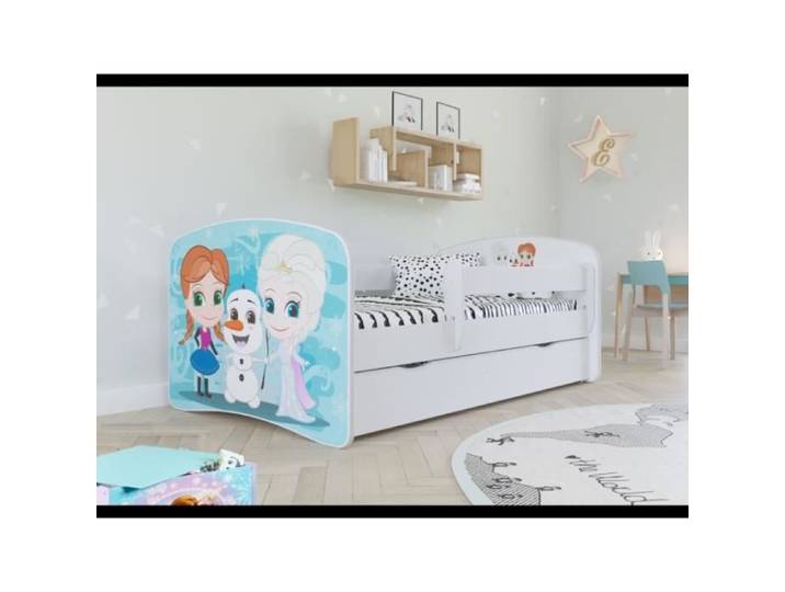 Lit enfant Kocot Kids Babydreams blanc 70x140 - sans tiroir ni matelas