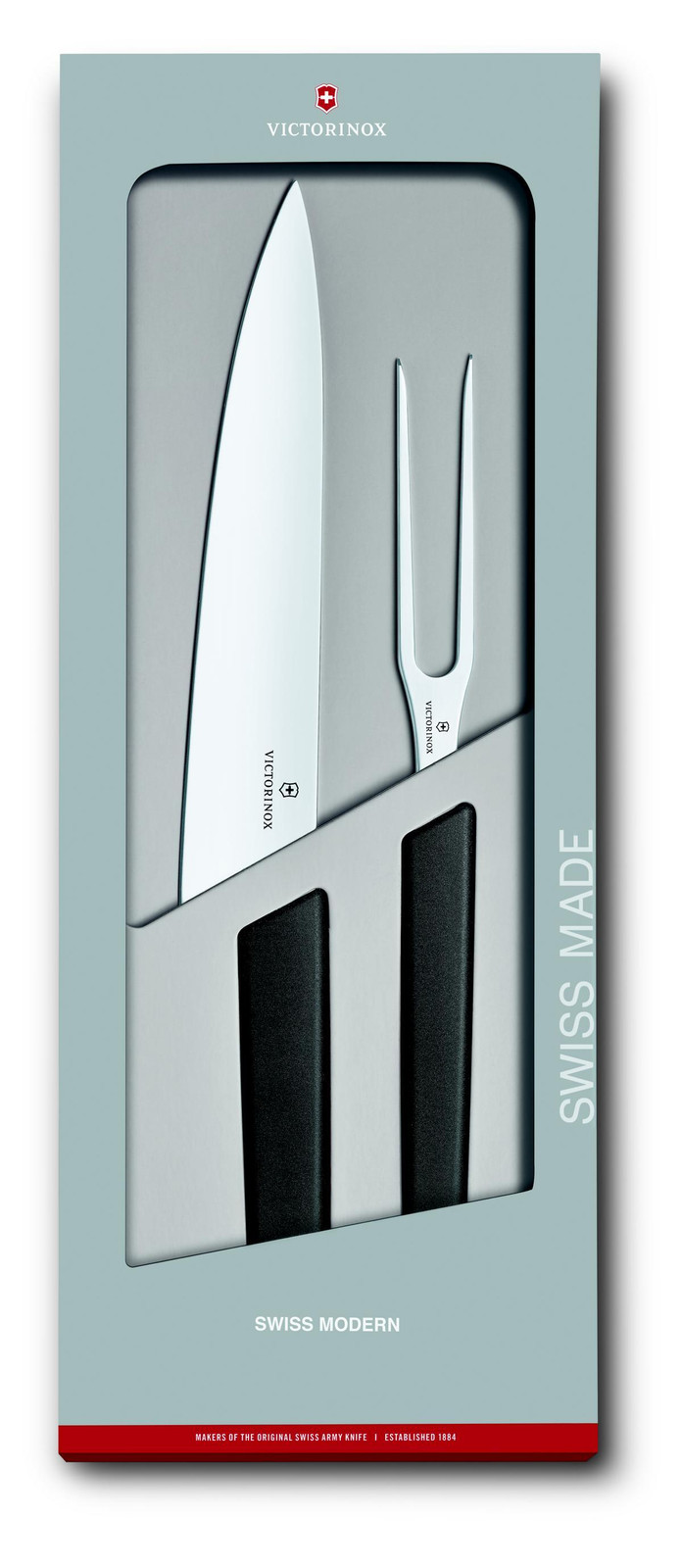 Victorinox Swiss Army Swiss Modern set van 2 steak knives