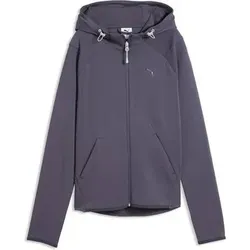 Puma Damen Freizeit / Mode Sommer GJ Jacken / Anoraks Jacken/Anoraks lg.Arm Da PUMATECH SENSE Full-Zip Jacket DK, Größe L in Grau Grau