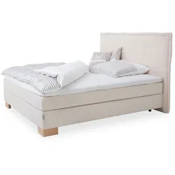 Boxspringbett SANSIBAR LANGEOOG - Bezug: Stoff