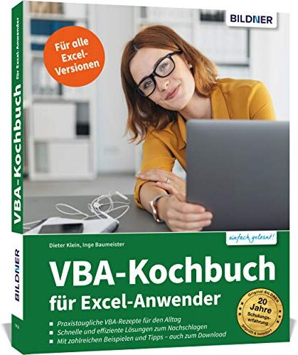 Dieter Klein - Das VBA-Kochbuch für Excel-Anwender - Preis vom 30.09.2026 09:01:18 h