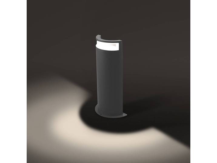 LED tuinpadverlichting - tuinlamp Halbo, zwart, Aluminium, LED buitenlamp