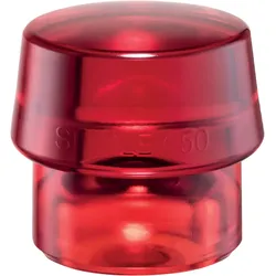 Halder Simplex Einsatz Plastik rot - 3206.050 - 115gr - ⌀50mm - SIMPLEX Hämmer