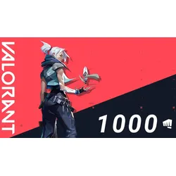 Valorant 10 EUR - 1000 Riot Points