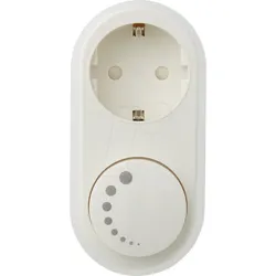 ECO-DIM.06-ZGB - LED-Steckdimmer, 0-100 W, Phasenabschnitt (RC), Zigbee