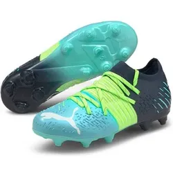 PUMA Kinder Fussball-Rasenschuhe FUTURE 22 FGAG Jr, Größe 28 in Grün Grün
