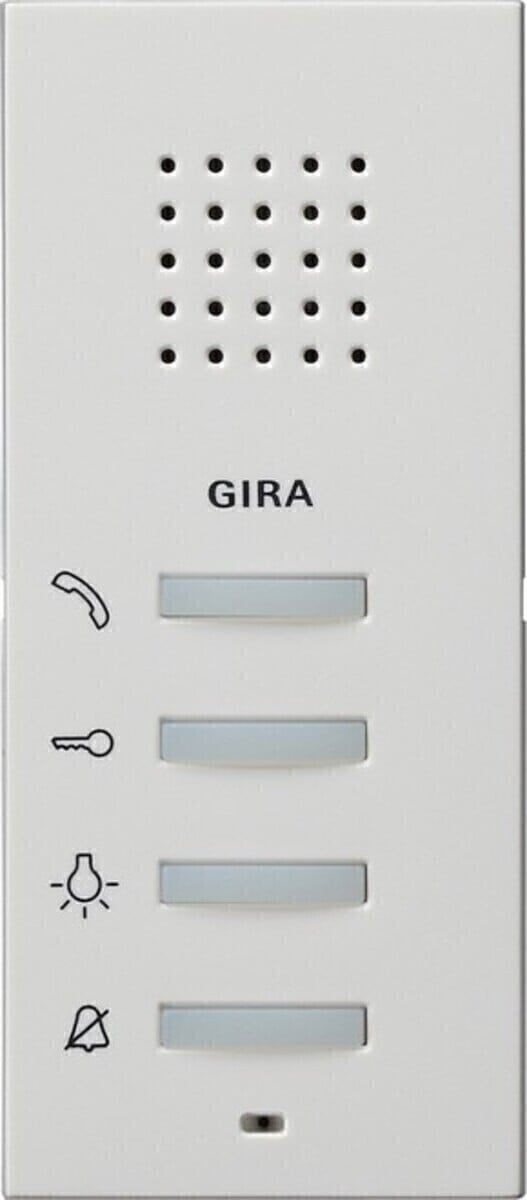 Gira Wohnungsstation 125027 AP-systeem, wit mat