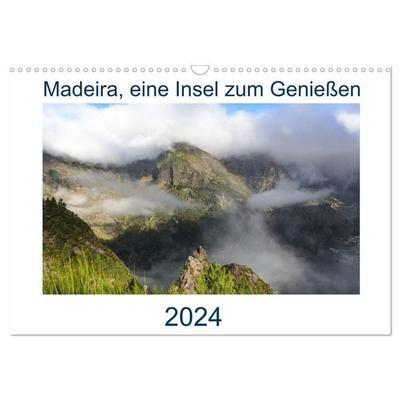 Madeira, eine Insel zum Genießen (Wandkalender 2027 DIN A3 quer), CALVENDO Monatskalender