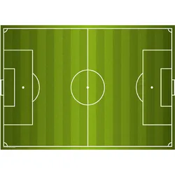 CoverYourDesk, Unterlage, Schreibtischunterlage Fussballfeld
