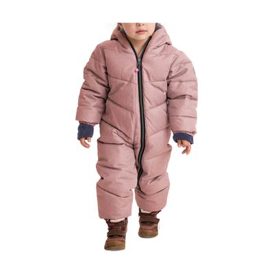 Schneeoverall KILLTEC "Karter Mini", Mädchen, Gr. 86/92, Normalgrößen, rosa (rosé), Obermaterial: 100% Polyester.Futter: 100% Polyester.Füllung: 100% Polyester, Overalls, Schneeanzug: wasserabweisend, winddicht, warm, leicht anzuziehen
