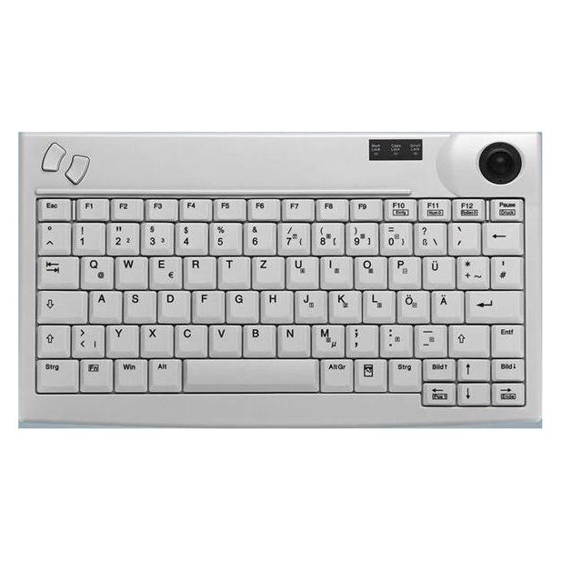 Active Key IndustrialKey AK-440-TU - Mini Keayboard - Hellgrau (DE, Kabelgebunden) (AK-440-TU-W/GE)