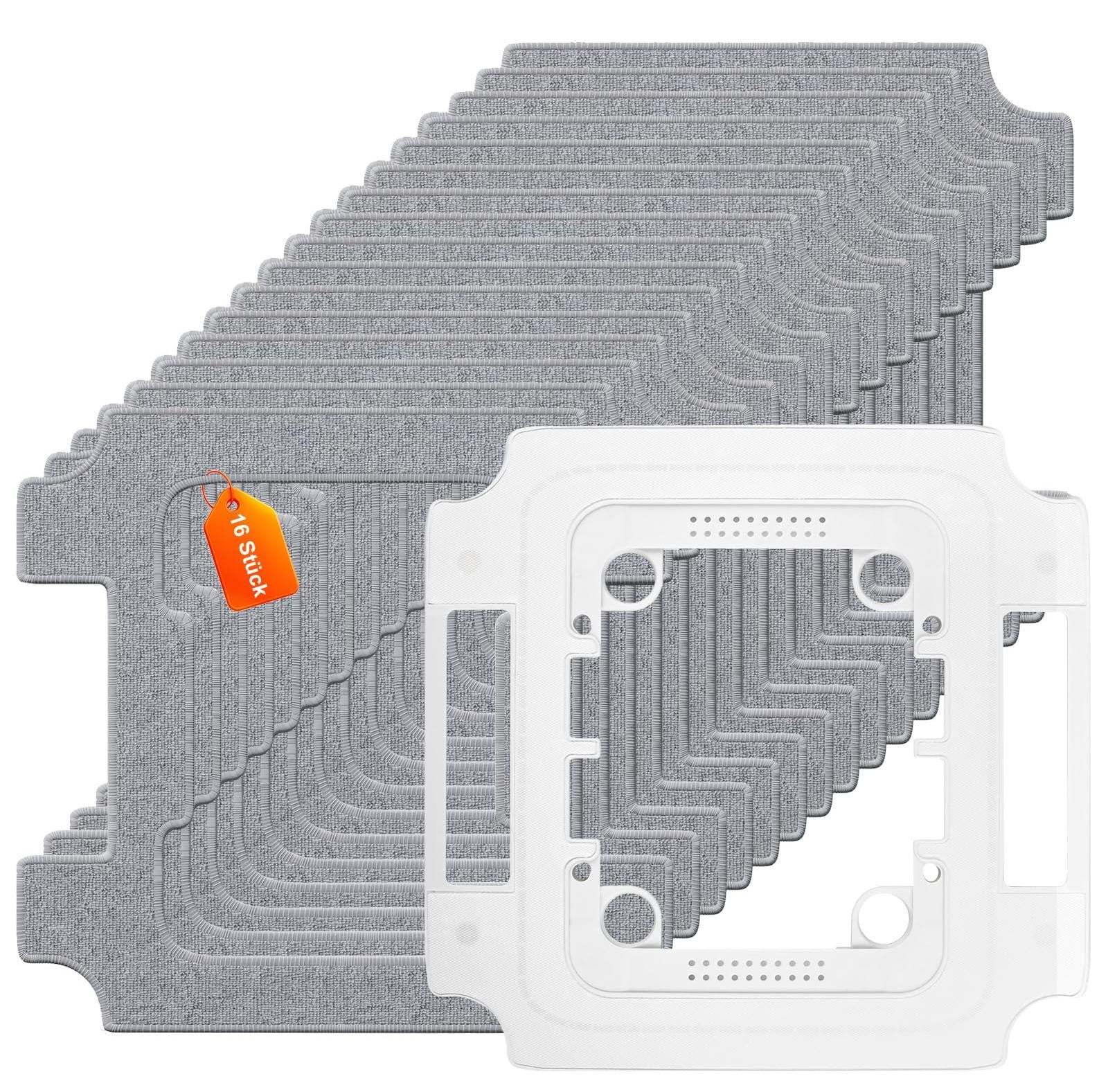 Dripio Reinigingsdoekenset 16+1 voor Ecovacs Winbot W3 Omni