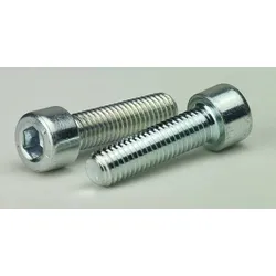 DIN 912 Stahl 8.8 verzinkt M 6x6 Zylinderschrauben mit Innensechskant