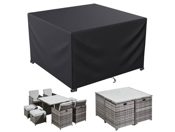 Abdeckhaube Gartenmöbel Wasserdicht 600D Oxford 150x150x75cm