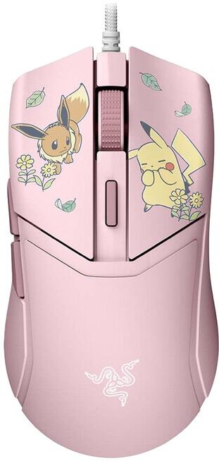 RATO GAMING RAZER COBRA PIKACHU & EEVEE EDITION ROSA