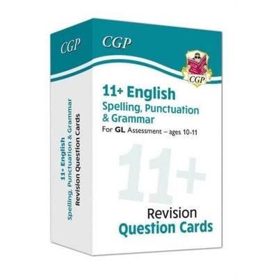 11+ GL Revision Question Cards: English Spelling, Punctuation & Grammar - Ages 10-11, Gebundene Ausgabe von Cgp Books, CGP Books, 978-1-78908-538-9