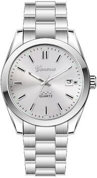 ModernMart Elegant Womens Quartz Watch With Steel Band & Calendar Minimalist Fashion Wristwatch c