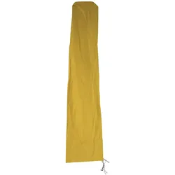 Décoshop26 - Schutzhülle für Sonnenschirme bis 5 m gelbe Reißverschlusshülle 04_0007045 04_0007045