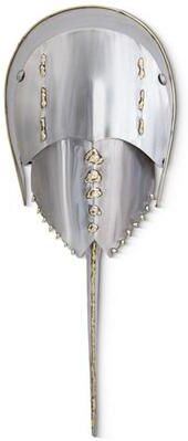 Copper Art Inc. Horseshoe Crab Wall Art , Silver