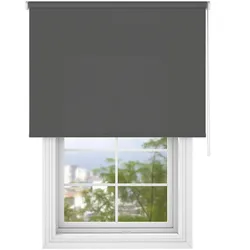 ROLLO blickdicht dunkelgrau 120 x 150cm