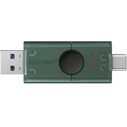 Kingston DataTraveler Duo G2 (256 GB, USB-A, USB-C), USB Stick, Grün, Schwarz