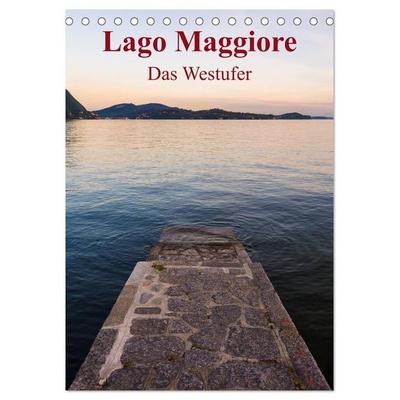 Lago Maggiore - Das Westufer (Tischkalender 2026 DIN A5 hoch), CALVENDO Monatskalender