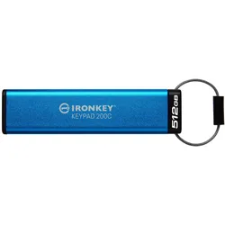 Kingston IronKey Keypad 200C - USB-Stick - 512 GB