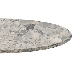 Restootab - Tischplatte Ø90 Dekor Terrazzo Cepp