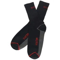 MASCOT Kisumu Socken COMPLETE Schwarz 3er Pack Schwarz 39-43 - 50455-914-09-39-43 - Schwarz