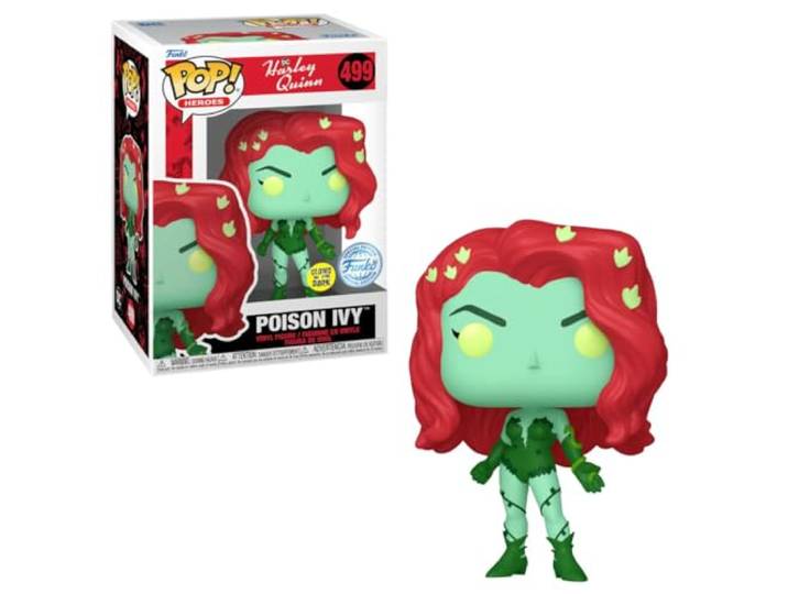 Pop! DC Harley Quinn 499 Poison Ivy Glows