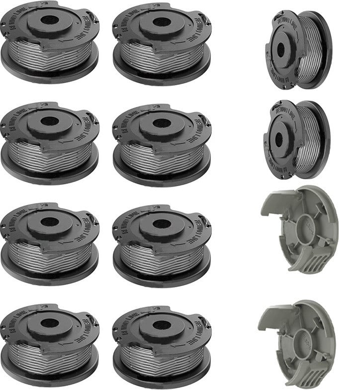 INF Vervangende spoel en dekselset voor Bosch Easy GrassCut 10-pack